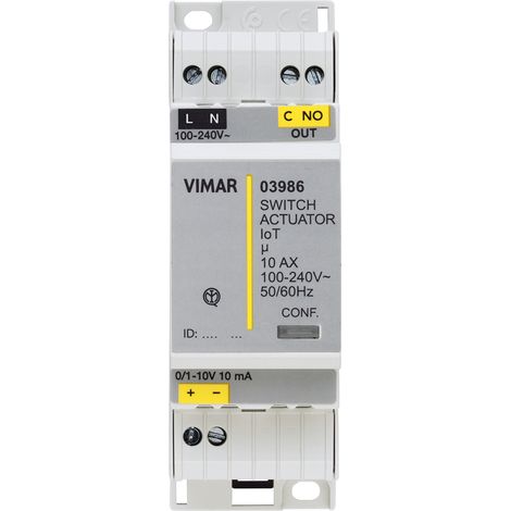 VIMAR - 03986 Aktor 0/1-10Vdc + IoT-verbundenes Relais