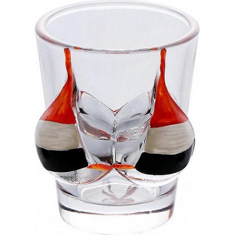 Verre à shot buste féminin 3D, tasse à vin humoristique, cadeau de Noël pour fête entre amis, mug rigolo original (1/5)