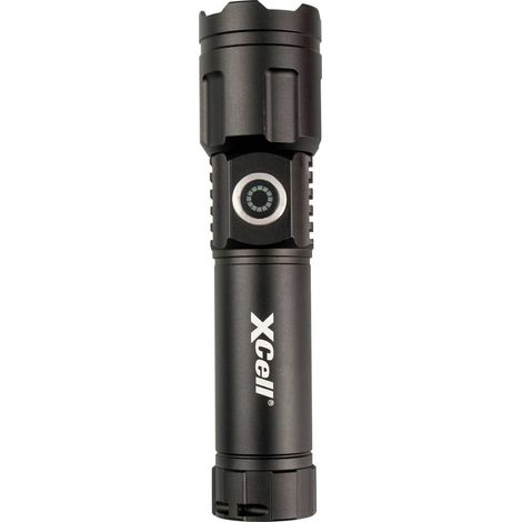 XCell Lunalux Slim 150152 LED (monocolore) Torcia tascabile con fondina, Cinturino, con modalità strobo a batteria rica (1/5)