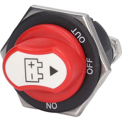 Interrupteur coupe-batterie 200 A en laiton pour voiture, moto et bateau (1/5)
