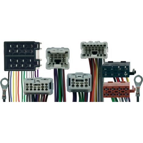 Fiches ISO Installation Kit Main Libre compatible avec Nissan X-Trail Pathfinder Terrano Navara