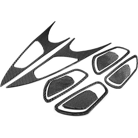 Türgriffmulden-Zierleisten-Set aus Kohlefaser, passend für Honda Civic 10. Generation FC/FK 16-19 (1/5)