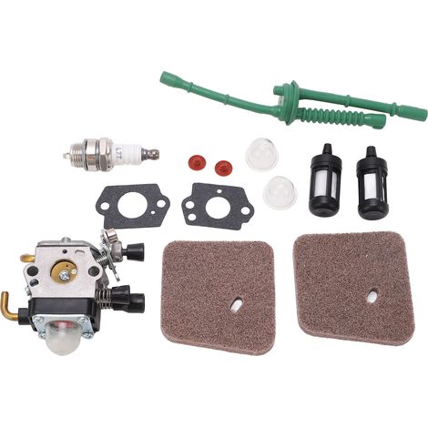 Vergaser-Reparatursatz für Stihl Kettensäge: Vergaser, Zündkerze, Kraftstofffilter, Primerpumpe und Kraftstoffverteilerrohr (Ersatzset) (1/5)