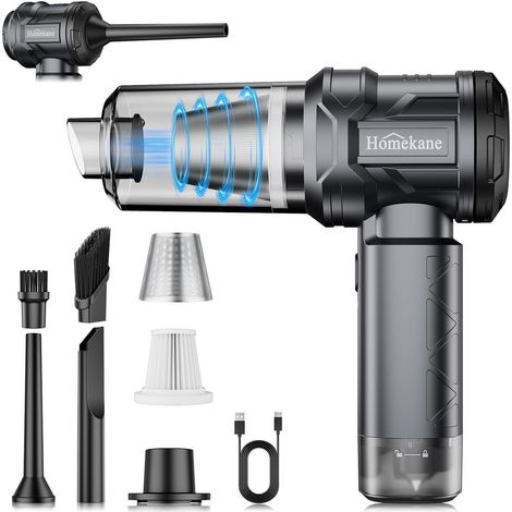 Akku Handstaubsauger 15000Pa, 5-in-1 kabellos mit HEPA-Filter für Auto & Haushalt (1/5)
