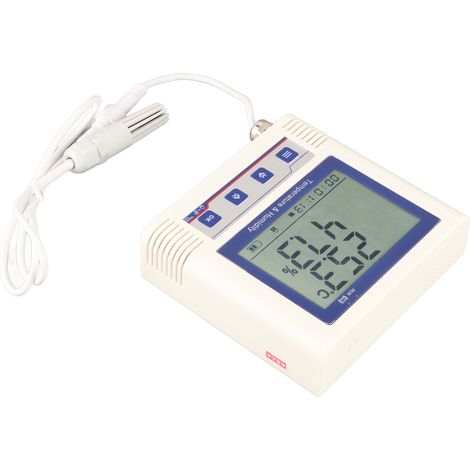 Genauigkeit des Temperatur- und Feuchtigkeitsdatenloggers, externer USB-Recorder, LCD-Anzeige, DC 5V26W, Gruppendaten (1/5)