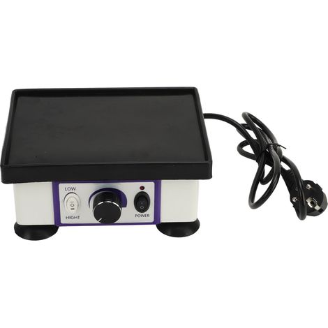 Agitateur de laboratoire Quartet 8x6in, puissance 120W, prise UE 220V, mélangeur vibrant à modèle en plâtre, réglable en temps et intensité, oscillateur de mixage pour usage professionnel. (1/5)