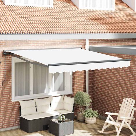 vidaXL Struttura della tenda Bianco 300 x 250 cm (1/5)
