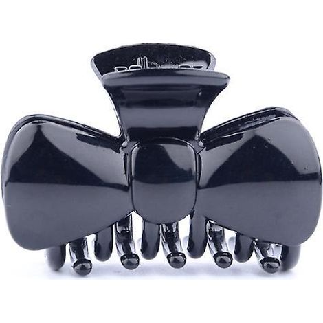 12pcs (noir)mini Pinces Cheveux, 2.7cm Petites Pinces Cheveux Antidrapantes En Plastique Mini Pinces Griffes De Cheveux Pour Filles Et Femmes (1/2)