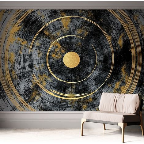 Papier peint autocollant avec imprimé pour cuisine facile à appliquer pour mur a motif Dynamique cosmique 312x219 cm (1/5)