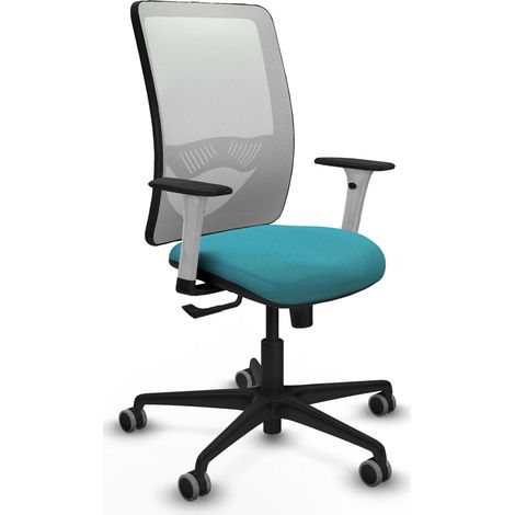 Chaise de bureau piqueras y crespo Zulema blanc support lombaire (1/2)