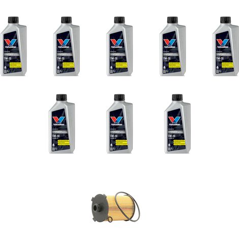 Kit filtro olio e 8L compatibile con Vw Touareg III 3.0 TSI (CR) 250Kw dal 2018 (1/3)