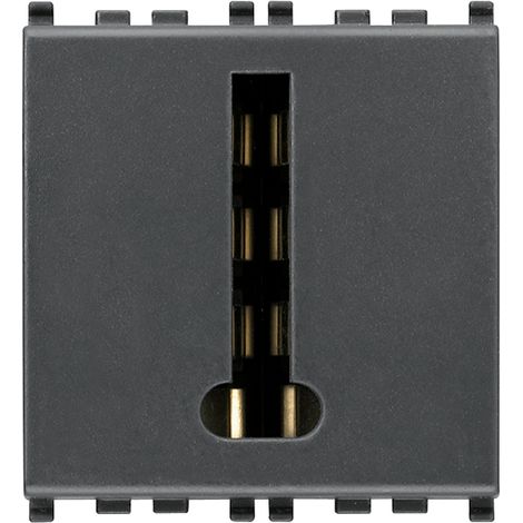 VIMAR - 20327 8P Prise téléphonique française, grise