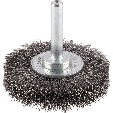 Bosch Brushing PRO Metal clean Wire Wheel Straight Shank 50 x 0.2 mm 2608622111