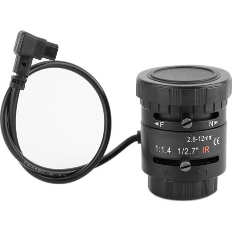 TOIVIZE-Objectif de Caméra avec Zoom Auto Iris 2.8-12mm 3MP HD (1/4)