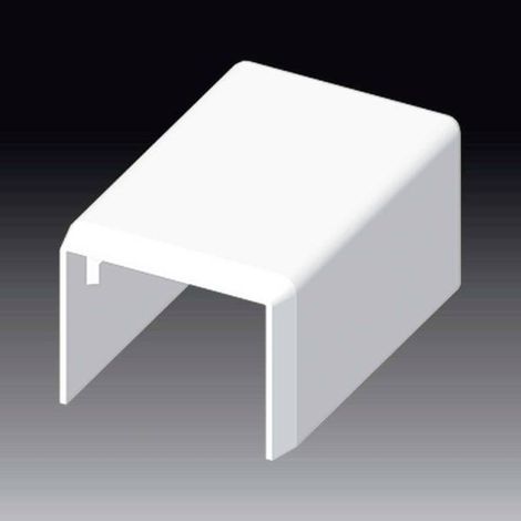 Coperchio terminale canale LHD 25x20mm bianco crema 8911 /10 pezzi/