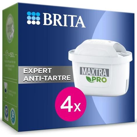 BRITA Cartridge - Maxtra Pro Expert Anti-Scale - Pack of 4 - Up to 600L of filtered water (1/5)