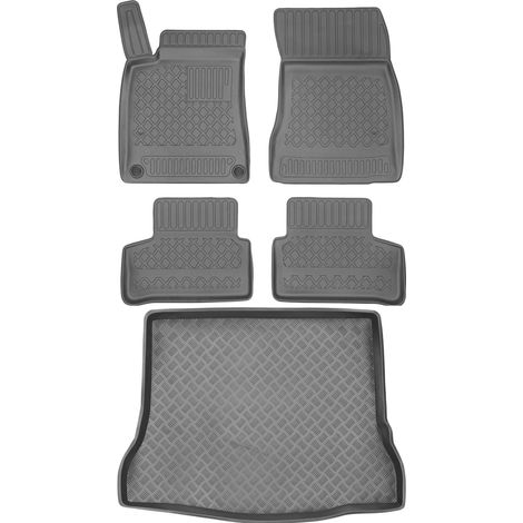 Juego de alfombrillas para coche y maletero para Mercedes Clase A W177 Hatchback (2018).