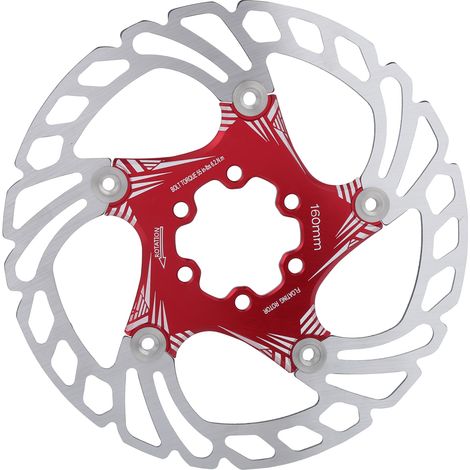 Plaquettes de frein à disque métalliques de qualité pour VTT, 160 mm, cinq clous. (1/5)