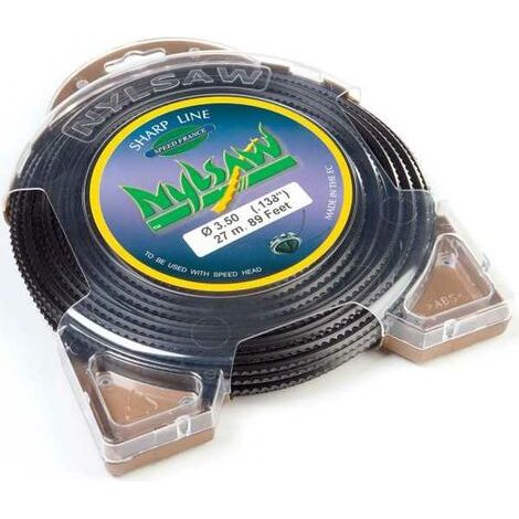 Fil nylon cranté blister Nylsaw 3,5 mm x 27 m