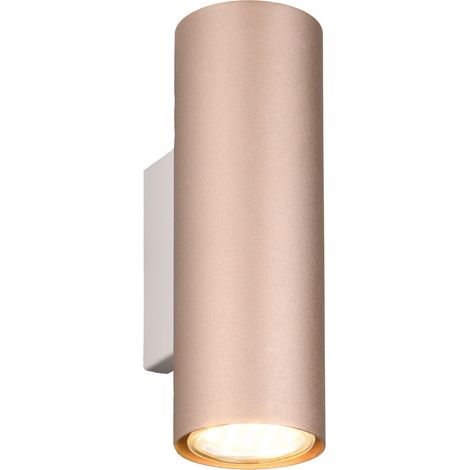 Trio Leuchten LED Wandleuchte Marley GU10 coffee Metall Wandleuchten (1/5)