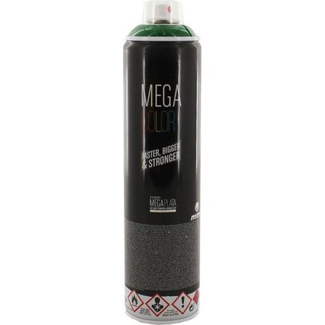 Bombe de peinture mega 600ml - vert lutèce - MTN (1/3)