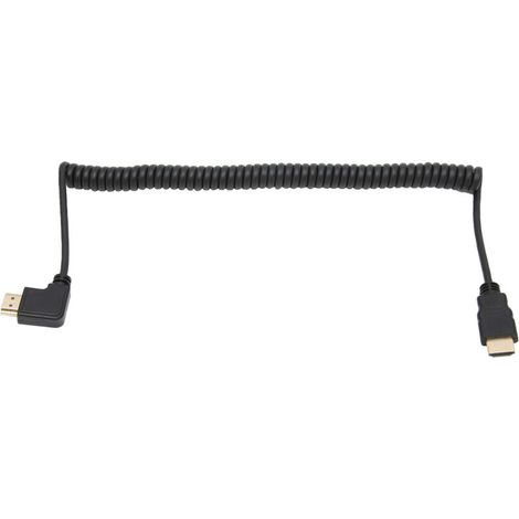 Câble HDMI extensible à angle droit 90° pour ordinateur, télévision et système home cinéma (1/5)