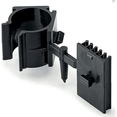 cyclingcolors 1x Gancio per zoccolo cucina gambe piedini 28mm clip mobile molle plastica zoccolino montaggio