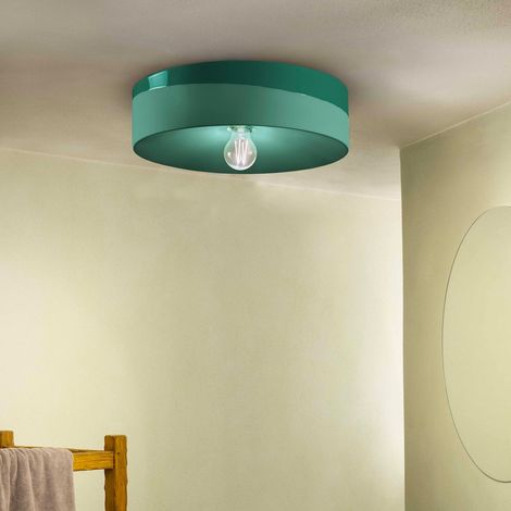 PI C1792, Lampe de plafond en céramique, Ferroluce - Colore: Rosso (1/5)