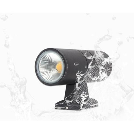 Applique murale extérieure étanche LED Applique murale extérieure Jardin Lumière chaude Applique murale Éclairage créatif (Lumière blanche chaude, 6w) (1/5)