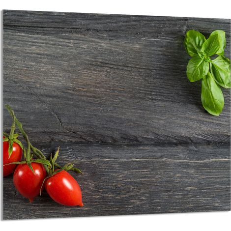 Panneau de verre POUR la cuisine 65x60 Tomates (1/5)