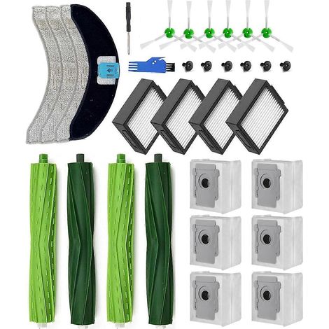 Kit d'accessoires pour aspirateur iRobot Roomba Combo J7+, pièces détachées (1/5)