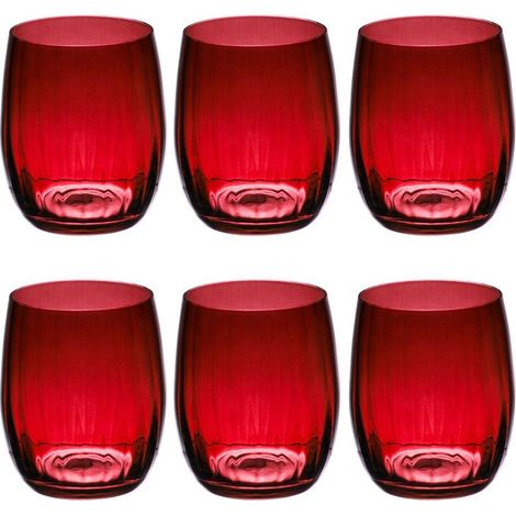 Table Passion - Gobelet rouge Santa 30 cl (lot de 6)