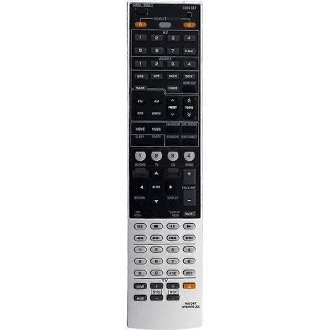 Télécommande pour ampli audio compatible avec Yamaha RX-V1067BL (1/5)