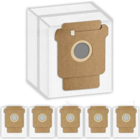Compatible con los robots aspiradores iRobot Roomba 105P/505/Q0520/705 - Paquete de 6 bolsas para el polvo