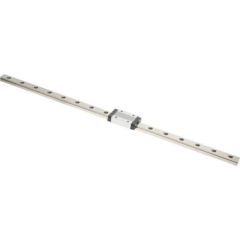 Glissière linéaire miniature MGN12H 400mm, guide de précision 12mm pour équipements d'automatisation et machines CNC (1/5)