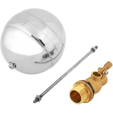 Flotteur à bille flottante réglable en acier inoxydable, filetage mâle G3/4\ (1/5)
