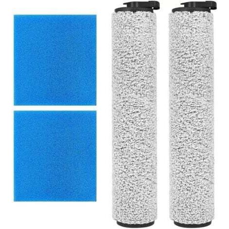 Roller brush for the Eureka New400 vacuum cleaner with 2 Eureka vacuum cleaner brushes and 2 filters