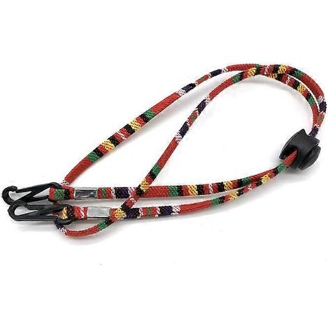Cordon de suspension pour masque, porte-masque réglable, sans traces, avec deux crochets (1/5)