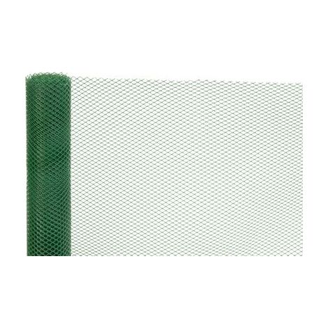 Geflecht ECONOMY 3, 1000/10x10 mm, sechseckiges Muster, 300g/m2, grün, Vollkunststoff, Packung 05 m