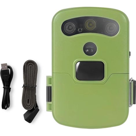 Caméra Faune Sauvage Caméra De Jeu Chasse sans Fil WiFi Trail Camera avec Panneau Solaire Étanche for Le Scoutisme Surveillance La Faune Fiable Précise(Sport Camera) (1/5)