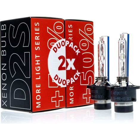 Bombillas Xenon D2S 35W 4800K 85V +50% Luces, 2 uds. (1/3)