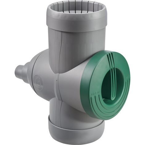 GARANTIA Regensammler Inox DN 68-100 grau inkl. Filtereinsatz