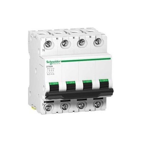 Schneider A9N21031 Circuit breaker 4P 63A curve C Prodis DT60N