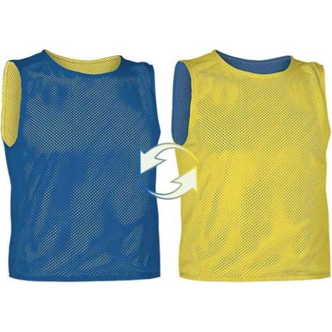 Peto reversible deportivo VALENTO Parade Niño Azul Royal/Amarillo