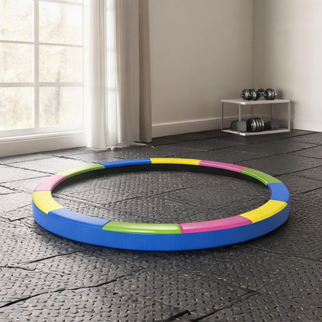 Housse de protection pour trampoline Ø366 cm avec bord rembourré (1/5)