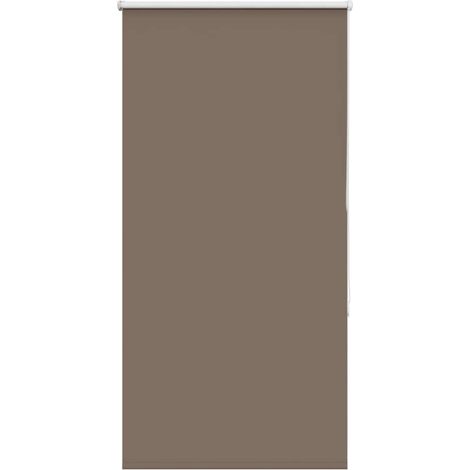 Store enrouleur occultant café 75x150cm largeur du tissu 70,7cm