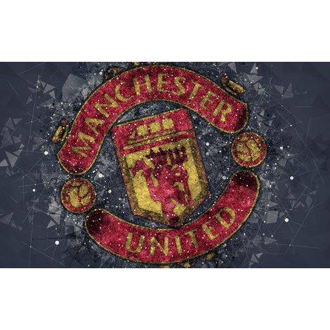 Papier peint panoramique Foot / Football - Manchester United - 130 cm x 81 cm (1/2)