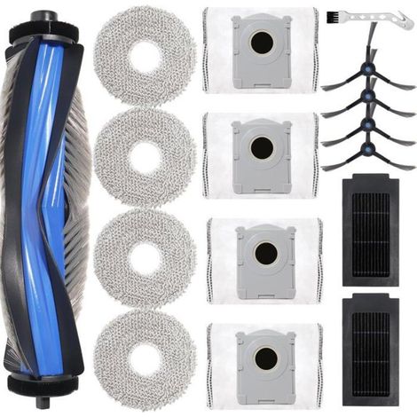 Accessoires pour Ecovacs Deebot T50 Pro Omni,T50 Omni,T50 Omni Gen2,T50 Pro Omni Gen2 aspirateur rechange, 1 Brosses à rouleau (1/5)