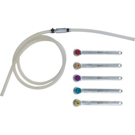 KS TOOLS Juego de llaves para purgar frenos, 6 piezas - 160.0725 (1/5)