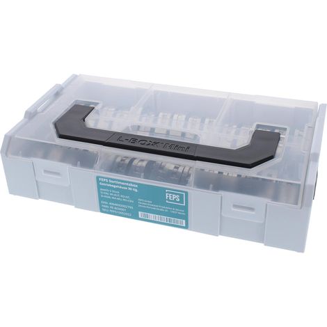 FEPS Gear Sortimentbox FE-BOX001 30 tlg. SI-FAV, WI-AUT, RO-NT, SI-AGM, MA-MU, RO-CEN jeweils 5 Stück (1/5)